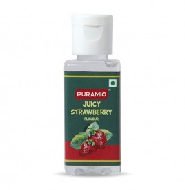Puramio Juicy Strawberry Flavour   Plastic Bottle  50 millilitre